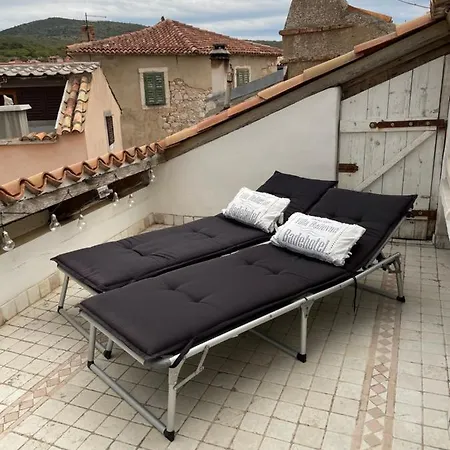 Ferienhaus Complete House With Sea View In The Center On Island Krk Vrbnik (Primorje-Gorski Kotar)